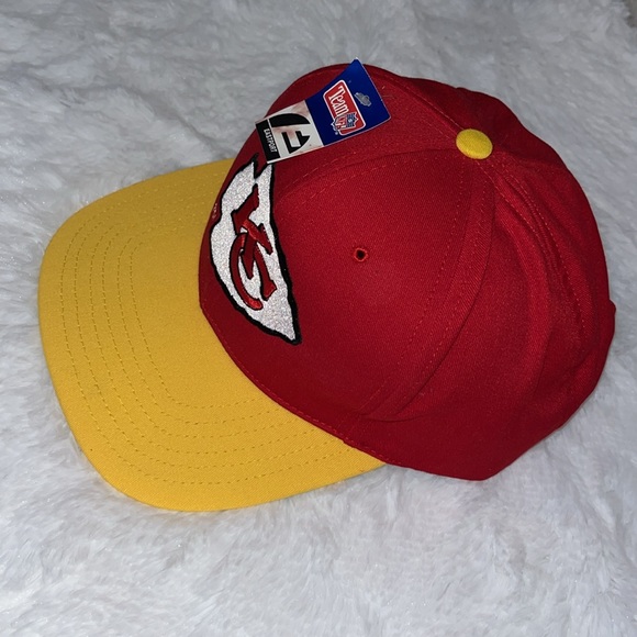 Vintage KC Snap Back NFL Truckers Ball Team Hat made in USA - Picture 2 of 11
